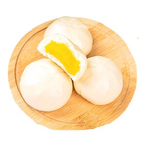 安井奶黄包速冻奶黄馅包子1kg约32个儿童早餐点心半成品商用