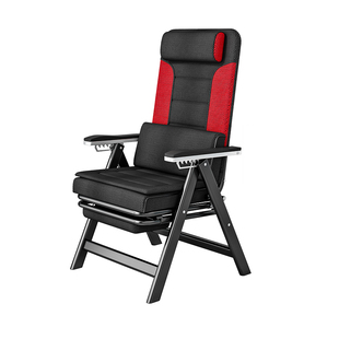 折叠电脑椅午休靠背电竞椅护腰久坐可躺家用老板椅人体工学办公椅