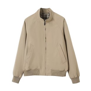 日单春秋新款男装女装哈灵顿茄克/外套立领休闲长袖夹克484610