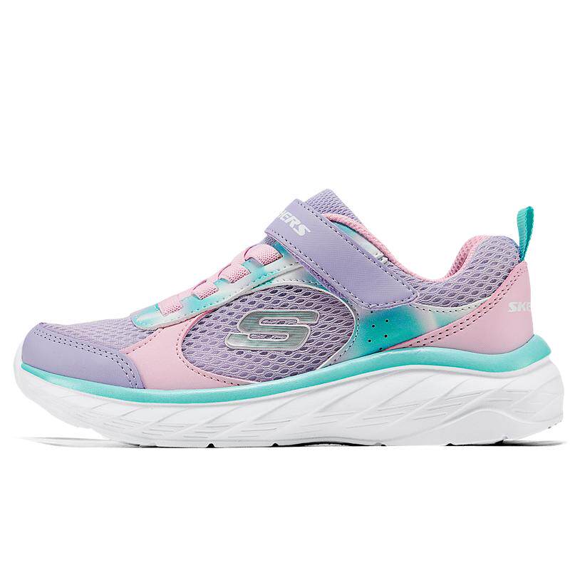 Skechers斯凯奇儿童逐风体训鞋童鞋轻便减震跑步鞋秋季女童运动鞋