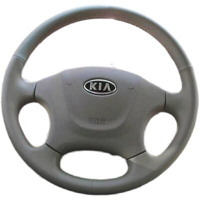 霸道普拉多陆巡酷路泽手缝把套lc95lc80lc100lc200专用方向盘套