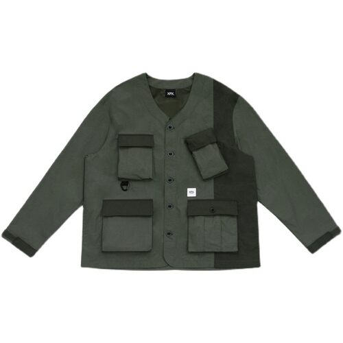 XPX 周柏豪MULTI POCKETS WITH PATCHES ARMY JACKET多口袋薄夹克