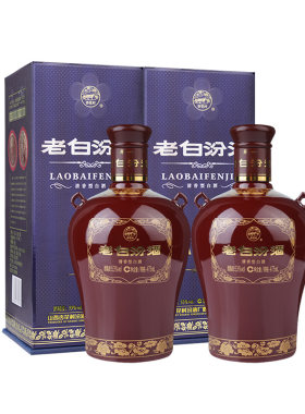 山西杏花村酒53度封坛15老白汾酒