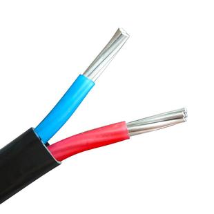 国标铝芯电线电缆黑色防老化室外进户6 10 16 25平方单芯农网铝线