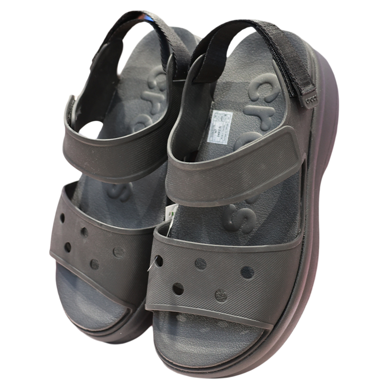 crocs嗖酷凉拖鞋厚底增高女鞋