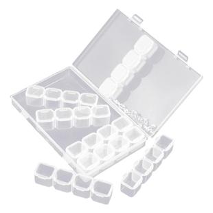 鹿仙子元器件收纳盒子电子贴片元件零件物料盒电阻电容芯片维修