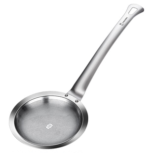 316不锈钢漏勺家用厨房细网打沫勺火锅捞渣网筛隔油撇浮沫过滤勺