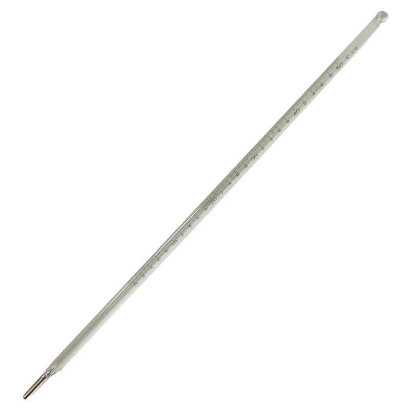水银玻璃棒温度计大棚蔬菜/家用工业汞柱实验空气冷暖30CM/-50-50