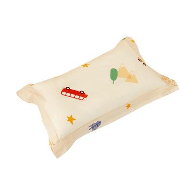 水星家纺母婴A类全棉印花枕套