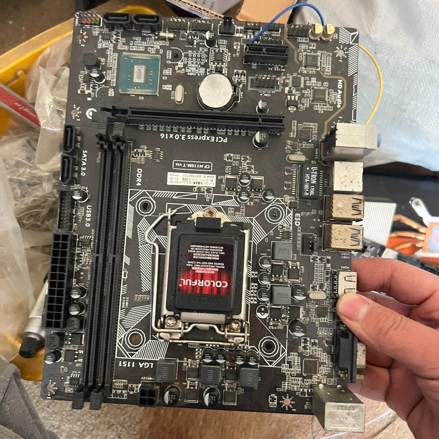 华硕主板 B250M-A—议价 - 实物图