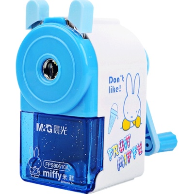 晨光卷笔刀削笔器转笔刀自动进铅退铅手摇式削笔刀儿童小学生专用美术生铅笔刀不卡铅耐用刨笔机削笔机幼儿园