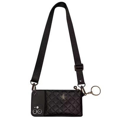 三星A26手机壳S25S24S23S22S21S20 FE零钱卡包Ultra斜跨A56A55A54A53A52A51带挂绳Note 20 10 9适用A16A15A14