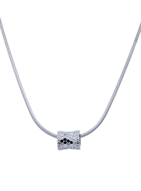 顺庆银楼S925银女小众项链