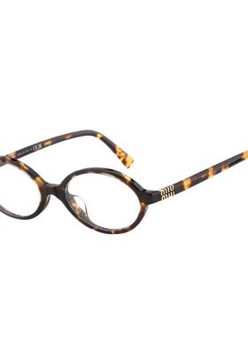 缪缪椭圆形遮阳墨镜防紫外线