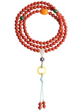 心斋堂南红12生肖手链