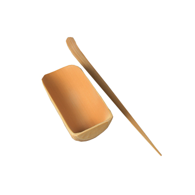 手工打磨竹子茶则套件