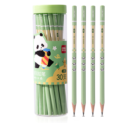 得力熊猫铅笔小学生专用一年级