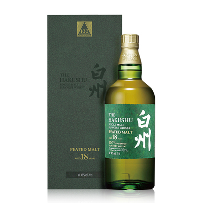 白州18年单一麦芽日本威士忌百年
