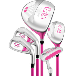 PGM儿童高尔夫球杆PICKCAT女童宝宝套装小孩初学者少儿青少年套杆