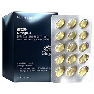 Mama Mujer 深海鱼油凝胶糖果(无糖)