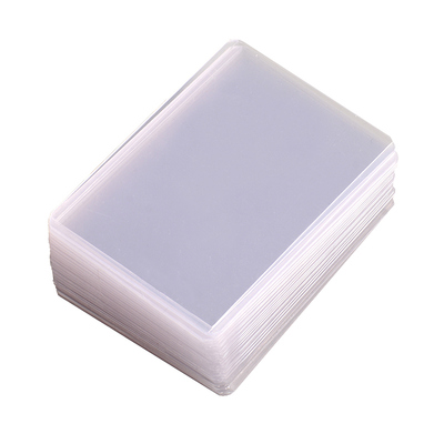 覆膜高透硬卡套3寸加厚胶套