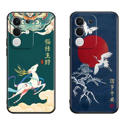 秋昊适用于vivoiqooz10x手机壳v2445a文艺气质y300t保护套v2445ea新款防摔vivo国潮风vivoiqooz10x高级感vivo