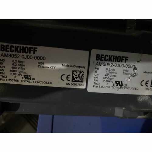 议价倍福伺服电机AM8052-0J00-0000现货询价