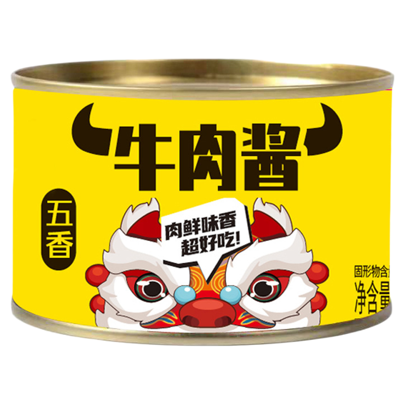 五香味牛肉酱150g/瓶不辣拌面酱