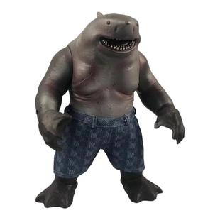 X特遣自杀小队 HC蝙蝠侠小丑女鲨鱼王回魂夜超人版可动大手办摆件