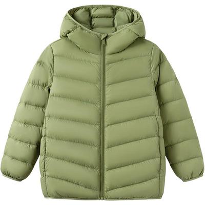 巴拉巴拉儿童羽绒服轻薄短款外套大童宝宝冬装新款男女亲子装内胆