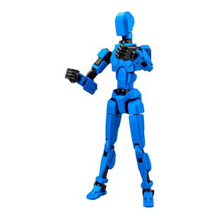 3D打印第三代dummy幸运13多关节可动人偶手办拼组装玩具解压神器
