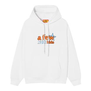 【AFGK*1103】陈泽联名烫钻星星连帽卫衣春秋男女美式情侣帽衫