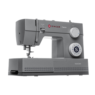 胜家缝纫机6335家用多功能吃厚型电动脚踏台式带锁边锁扣眼衣车