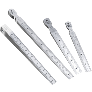 苏测楔形游标塞尺不锈钢高精度间隙间缝尺检测契形斜度气门工业级