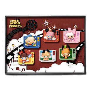 KGBOX用于泡泡玛特DIMOO WORLD × 迪士尼冰箱贴亚克力挂墙展示盒