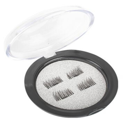 3D Double Magnetic Eyelashes 4 Pieces/ Box No Glue Reusable