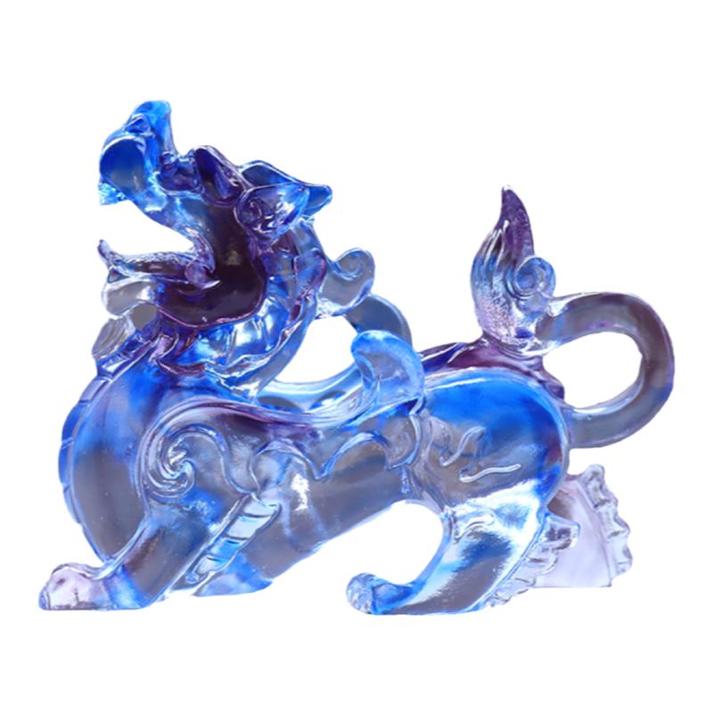 古法琉璃貔貅摆件工艺品办公摆件