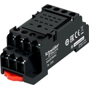 施耐德中间继电器安装底座RXZE1M4C 14脚插座4开4闭250V7A PYF14A