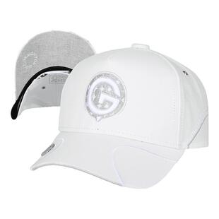 SWOFGOLF思沃福高尔夫帽子白色刺绣帽子 男女高顶棒球帽