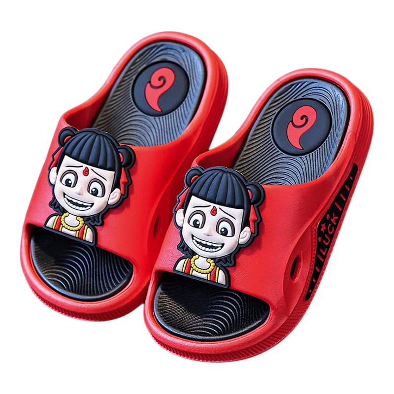 2025新款哪吒拖鞋敖丙拖鞋儿童拖鞋男童拖鞋软底防滑浴室洗澡