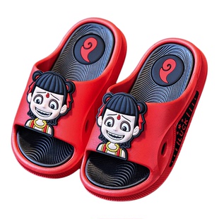 2025新款哪吒拖鞋敖丙拖鞋儿童拖鞋男童拖鞋软底防滑浴室洗澡
