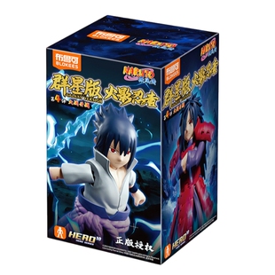 布鲁可积木人火影忍者第四弹4代群星版盲盒克宇智波斑手办玩具男