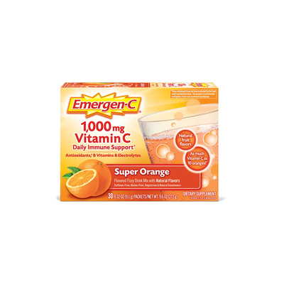 美国Emergen-C高含量维C泡腾粉