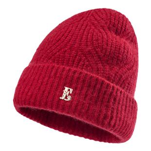 ELLE100%山羊绒针织毛线帽女士秋冬季保暖送礼礼盒装围巾围脖套装