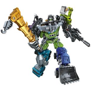 大力神金刚变形威力合体工程车机器人汽车模型机甲男孩玩具大师