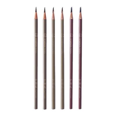 火烈鸟砍刀眉笔硬质芯防水