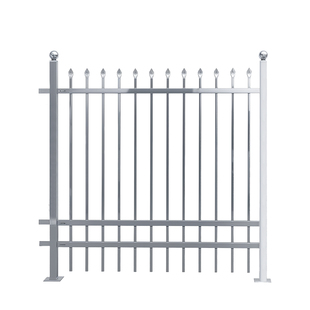 定制不锈钢围栏变压器箱变护栏工厂小区别墅庭院固定隔离防护栏