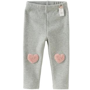 戴维贝拉儿童弹力打底裤2026女童冬装新款加绒裤子女宝A类休闲裤