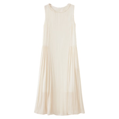 RUISHI芮时立体绑带海岛丝连衣裙