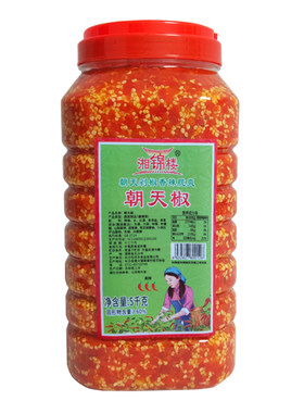 农家湖南特辣瓶装商用剁椒酱